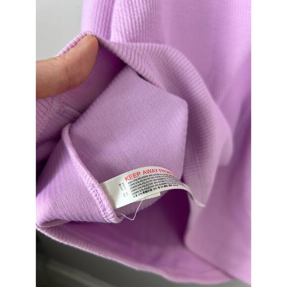 Free People Beach NWT Talia Mini Dress Purple Sz Large - Picture 6 of 7